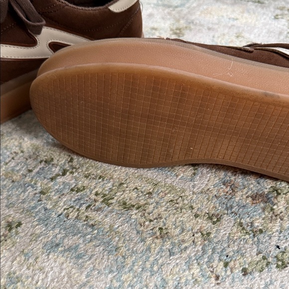 Brown and Cream women’s Sneakers - Picture 3 of 3